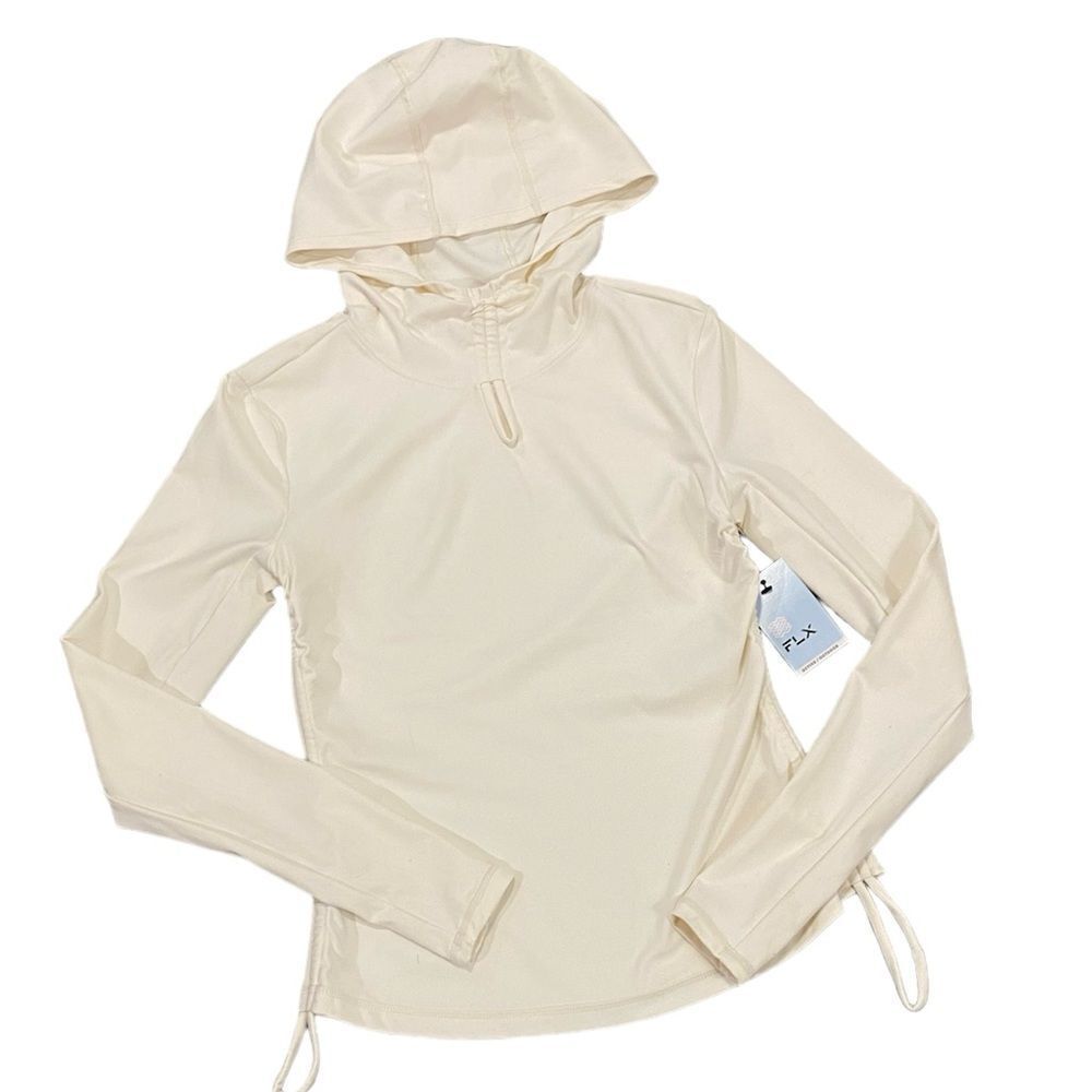FLX | Activewear Top with Hood and Thumb Holes